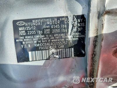 Zdjęcie 12 z 12 samochodu: 2012 HYUNDAI ELANTRA TOURING SE VIN:KMHDC8AE4CU155757 - miniatura