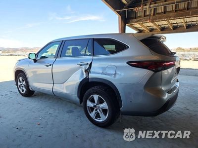 Drugie zdjęcie samochodu z przodu: 2024 TOYOTA HIGHLANDER LE VIN:5TDKDRAH2RS537436 - miniatura
