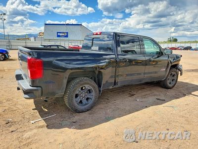 Trzecie zdjęcie samochodu z tyłu: 2018 CHEVROLET SILVERADO K1500 LTZ VIN:3GCUKSEC5JG259283 - miniatura
