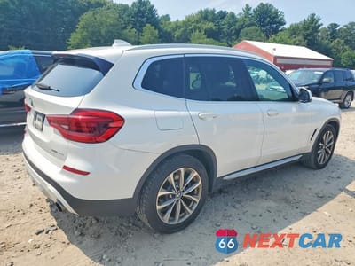 Trzecie zdjęcie samochodu z tyłu: 2019 BMW X3 XDRIVE30I VIN:5UXTR9C57KLP84093 - miniatura