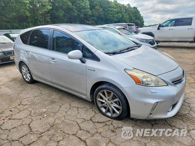 Czwarte zdjęcie samochodu z boku: 2014 TOYOTA PRIUS V FIVE VIN:JTDZN3EU8EJ012047 - miniatura