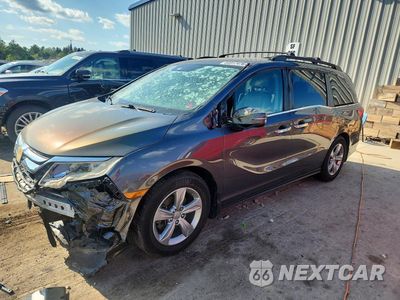 2018 HONDA ODYSSEY EX 5FNRL6H57JB037731 - główne zdjęcie licytacji z USA - miniatura