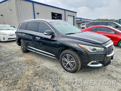 Czwarte zdjęcie samochodu z boku: 2019 INFINITI QX60 LUXE VIN:5N1DL0MN3KC555455 - miniatura