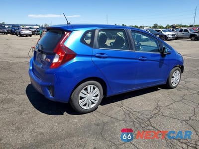 Trzecie zdjęcie samochodu z tyłu: 2016 HONDA FIT LX VIN:JHMGK5H51GX014043 - miniatura