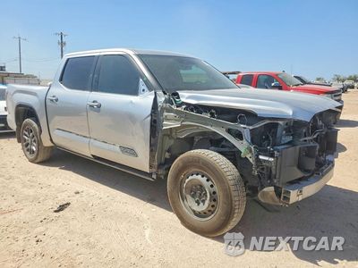 Czwarte zdjęcie samochodu z boku: 2025 TOYOTA TUNDRA PLATINUM VIN:5TFNA5DB8SX265609 - miniatura