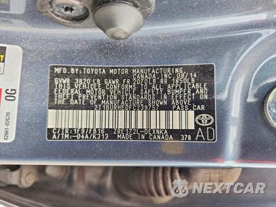 Zdjęcie 12 z 12 samochodu: 2015 TOYOTA COROLLA LE VIN:2T1BURHE0FC239757 - miniatura