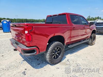 Trzecie zdjęcie samochodu z tyłu: 2020 CHEVROLET SILVERADO K1500 RST VIN:3GCUYEEDXLG151060 - miniatura
