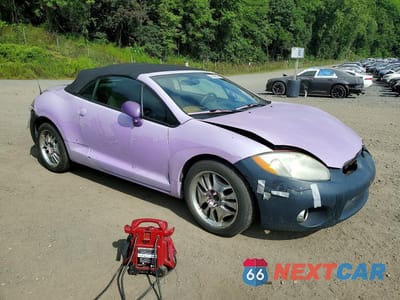 Czwarte zdjęcie samochodu z boku: 2007 MITSUBISHI ECLIPSE SPYDER GS VIN:4A3AL25F57E028780 - miniatura