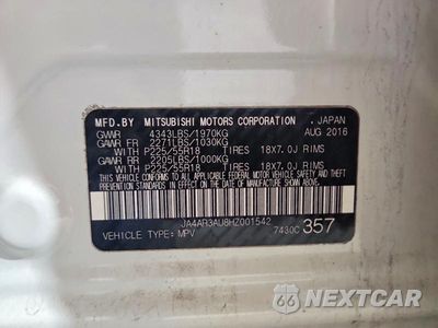 Zdjęcie 13 z 13 samochodu: 2017 MITSUBISHI OUTLANDER SPORT ES VIN:JA4AR3AU8HZ001542 - miniatura