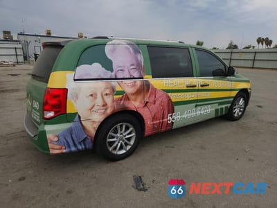 Trzecie zdjęcie samochodu z tyłu: 2020 DODGE GRAND CARAVAN SXT VIN:2C4RDGCG1LR169029 - miniatura