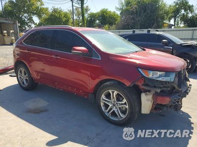 Czwarte zdjęcie samochodu z boku: 2015 FORD EDGE TITANIUM VIN:2FMTK3K91FBC39337 - miniatura