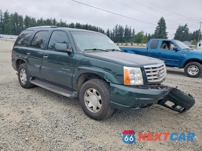 Czwarte zdjęcie samochodu z boku: 2002 CADILLAC ESCALADE LUXURY VIN:1GYEK63N12R162142 - miniatura