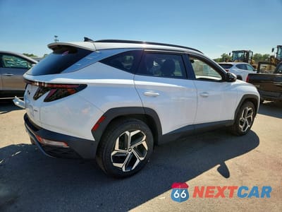 Trzecie zdjęcie samochodu z tyłu: 2022 HYUNDAI TUCSON LIMITED VIN:5NMJECAE6NH109149 - miniatura