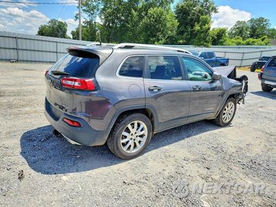 Trzecie zdjęcie samochodu z tyłu: 2016 JEEP CHEROKEE LIMITED VIN:1C4PJMDS0GW300160 - miniatura