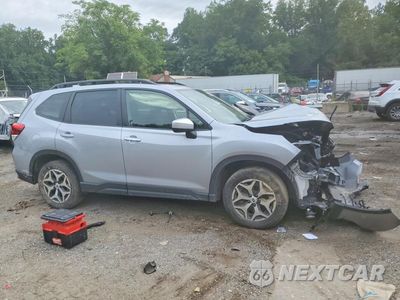 Czwarte zdjęcie samochodu z boku: 2022 SUBARU FORESTER PREMIUM VIN:JF2SKADC1NH471761 - miniatura