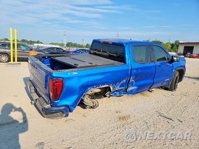 Trzecie zdjęcie samochodu z tyłu: 2023 GMC SIERRA K1500 ELEVATION VIN:3GTUUCED9PG332107 - miniatura