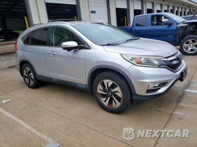 Czwarte zdjęcie samochodu z boku: 2015 HONDA CR-V TOURING VIN:5J6RM4H9XFL132965 - miniatura
