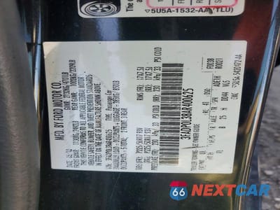 Zdjęcie 12 z 12 samochodu: 2010 FORD FUSION HYBRID VIN:3FADP0L38AR400625 - miniatura