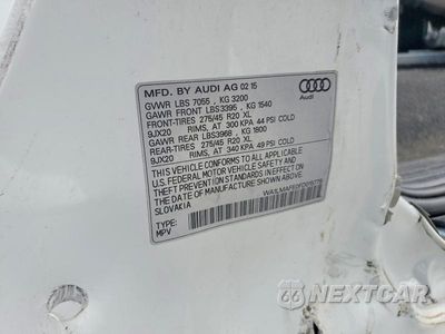 Zdjęcie 13 z 13 samochodu: 2015 AUDI Q7 TDI PREMIUM PLUS VIN:WA1LMAFE0FD015779 - miniatura