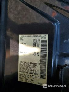 Zdjęcie 12 z 12 samochodu: 2009 NISSAN ALTIMA 2.5 VIN:1N4AL21E39N420536 - miniatura