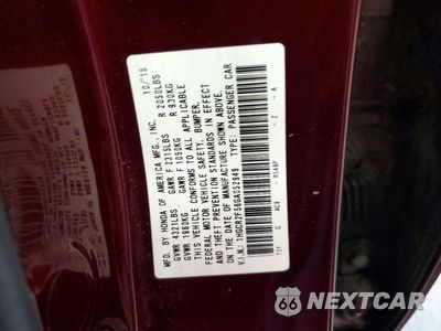 Zdjęcie 12 z 12 samochodu: 2016 HONDA ACCORD SPORT VIN:1HGCR2F56GA052949 - miniatura