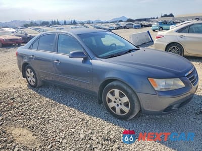Czwarte zdjęcie samochodu z boku: 2009 HYUNDAI SONATA GLS VIN:5NPET46C89H545773 - miniatura