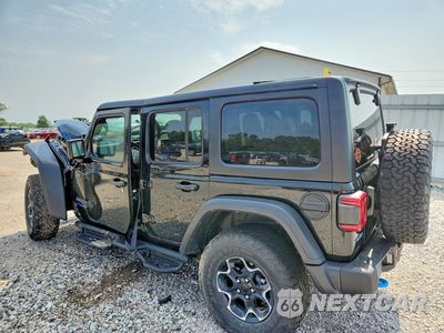 Drugie zdjęcie samochodu z przodu: 2022 JEEP WRANGLER UNLIMITED RUBICON 4XE VIN:1C4JJXR62NW271003 - miniatura