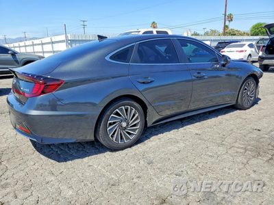 Trzecie zdjęcie samochodu z tyłu: 2023 HYUNDAI SONATA HYBRID LIMITED VIN:KMHL54JJ0PA082468 - miniatura