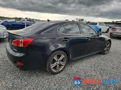 Trzecie zdjęcie samochodu z tyłu: 2012 LEXUS IS 250 BASE VIN:JTHBF5C22C5168360 - miniatura