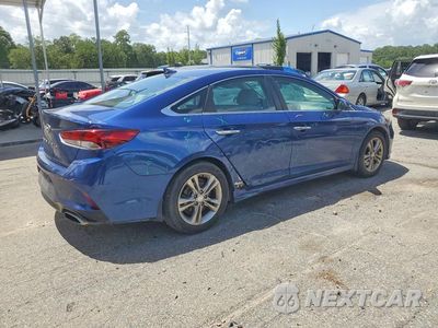 Trzecie zdjęcie samochodu z tyłu: 2019 HYUNDAI SONATA SEL VIN:5NPE34AF2KH792682 - miniatura