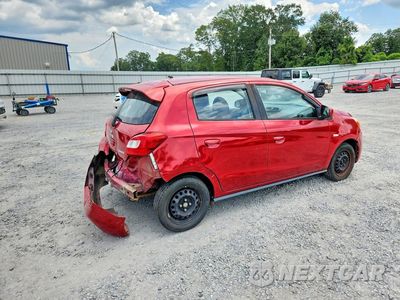 Trzecie zdjęcie samochodu z tyłu: 2017 MITSUBISHI MIRAGE ES VIN:ML32A3HJ1HH015529 - miniatura