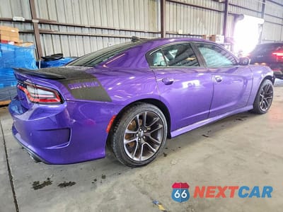 Trzecie zdjęcie samochodu z tyłu: 2023 DODGE CHARGER R/T VIN:2C3CDXCT5PH639503 - miniatura