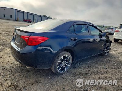 Trzecie zdjęcie samochodu z tyłu: 2017 TOYOTA COROLLA SE VIN:5YFBURHE8HP724103 - miniatura