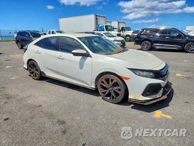 Czwarte zdjęcie samochodu z boku: 2018 HONDA CIVIC SPORT VIN:SHHFK7G45JU224520 - miniatura