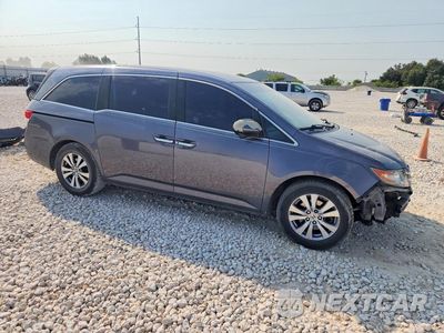 Czwarte zdjęcie samochodu z boku: 2015 HONDA ODYSSEY EX VIN:5FNRL5H46FB037180 - miniatura