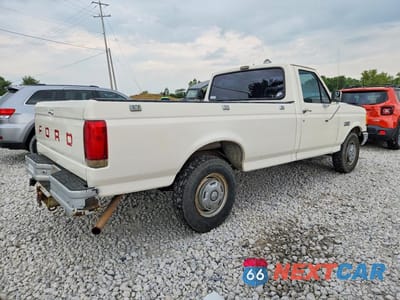 Trzecie zdjęcie samochodu z tyłu: 1989 FORD F250 VIN:1FTEF25H7KPB34254 - miniatura