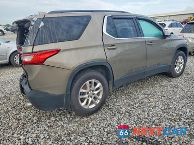 Trzecie zdjęcie samochodu z tyłu: 2020 CHEVROLET TRAVERSE LT VIN:1GNEVGKW6LJ113216 - miniatura