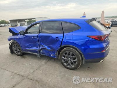 Drugie zdjęcie samochodu z przodu: 2022 ACURA MDX A-SPEC VIN:5J8YE1H01NL047138 - miniatura