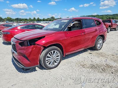 2023 TOYOTA HIGHLANDER HYBRID PLATINUM 5TDEBRCH9PS127536 - główne zdjęcie licytacji z USA - miniatura
