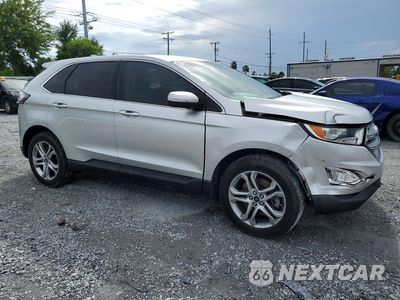 Czwarte zdjęcie samochodu z boku: 2016 FORD EDGE TITANIUM VIN:2FMPK4K97GBB44306 - miniatura