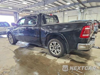 Drugie zdjęcie samochodu z przodu: 2019 RAM 1500 LONGHORN VIN:1C6SRFKT3KN705073 - miniatura