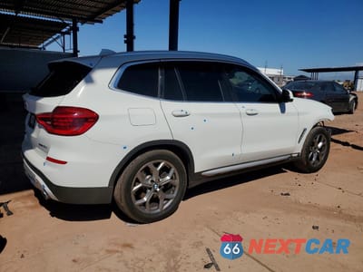Trzecie zdjęcie samochodu z tyłu: 2021 BMW X3 SDRIVE30I VIN:5UXTY3C03M9D90470 - miniatura