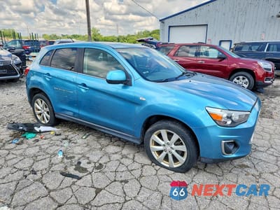 Czwarte zdjęcie samochodu z boku: 2014 MITSUBISHI OUTLANDER SPORT SE VIN:4A4AP4AUXEE018534 - miniatura