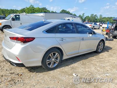 Trzecie zdjęcie samochodu z tyłu: 2019 HYUNDAI SONATA SEL VIN:5NPE34AF6KH734462 - miniatura