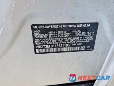 Zdjęcie 14 z 14 samochodu: 2026 BMW X1 XDRIVE28I VIN:WBX73EF01T5621185 - miniatura