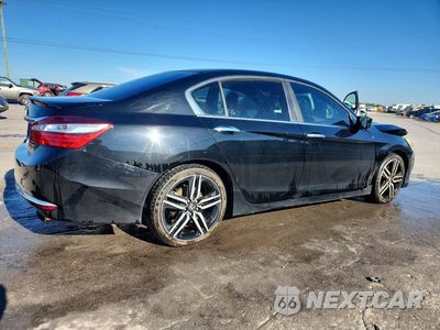 Trzecie zdjęcie samochodu z tyłu: 2016 HONDA ACCORD SPORT VIN:1HGCR2F50GA174626 - miniatura