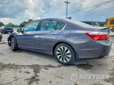 Drugie zdjęcie samochodu z przodu: 2015 HONDA ACCORD HYBRID EXL VIN:1HGCR6F52FA012096 - miniatura