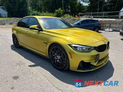 Czwarte zdjęcie samochodu z boku: 2018 BMW M3 VIN:WBS8M9C5XJ5L71960 - miniatura