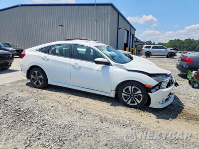 Czwarte zdjęcie samochodu z boku: 2018 HONDA CIVIC LX VIN:2HGFC2F50JH565055 - miniatura