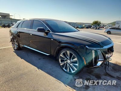 Czwarte zdjęcie samochodu z boku: 2024 CADILLAC LYRIQ LUXURY VIN:1GYKPSRL9RZ128365 - miniatura
